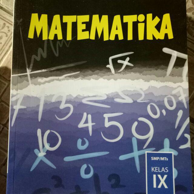 Harga satuan buku siswa dikbud k13 smp kelas 9 semester 1 dan 2 edisi revisi 2018-Matematika