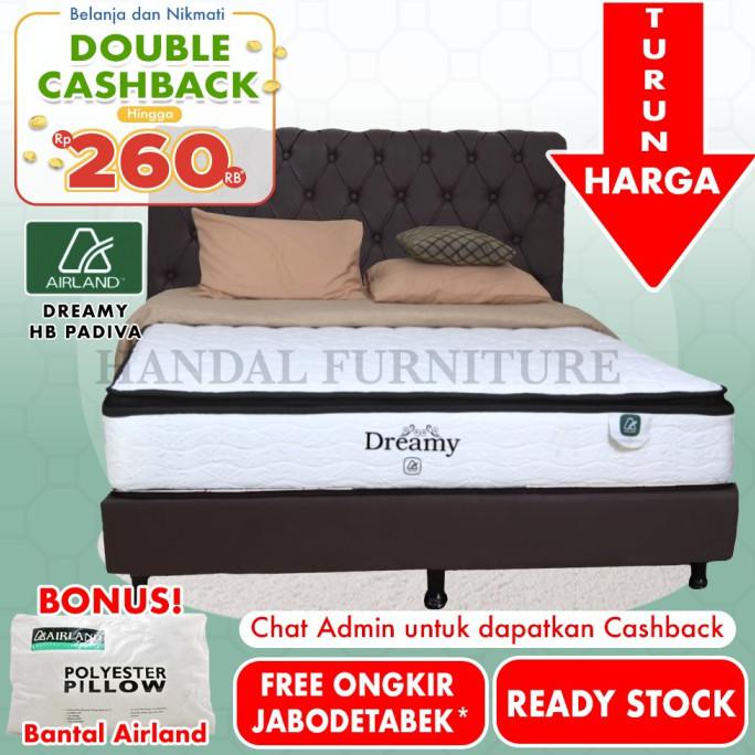 Full Set Spring Bed Orthopedic Airland Dreamy 120 X 200 Termurah