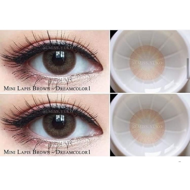 Softlens DCL Mini Lapis Brown / KONTAK LENSA