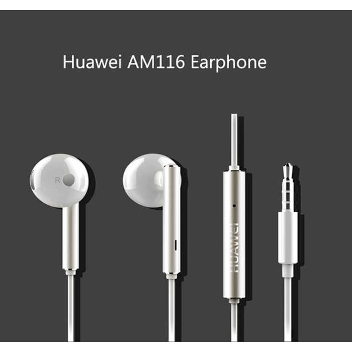 Headset HUAWEI Stereo Earphones AM116 Original100%