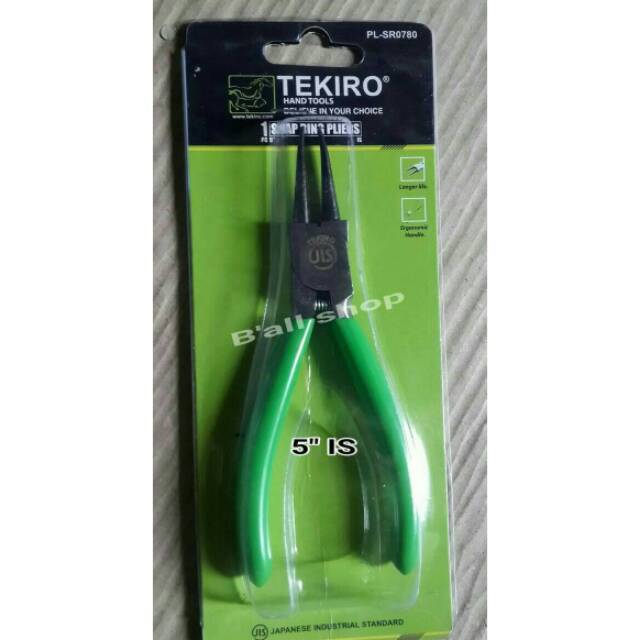 Tang Snap Ring 5&quot; IS Tekiro PL-SR 0780