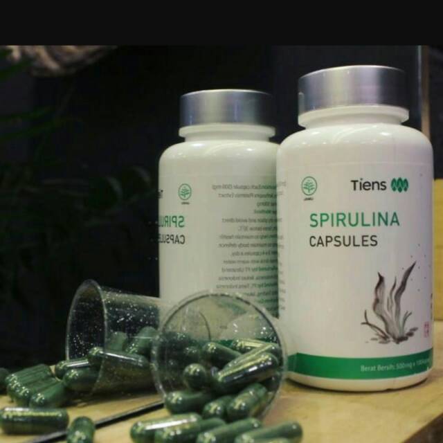 Spirulina tiens asli 100% original