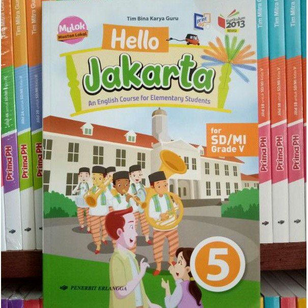 BUKU HELLO JAKARTA SD/MI KELAS 5 REVISI K13N ERLANGGA