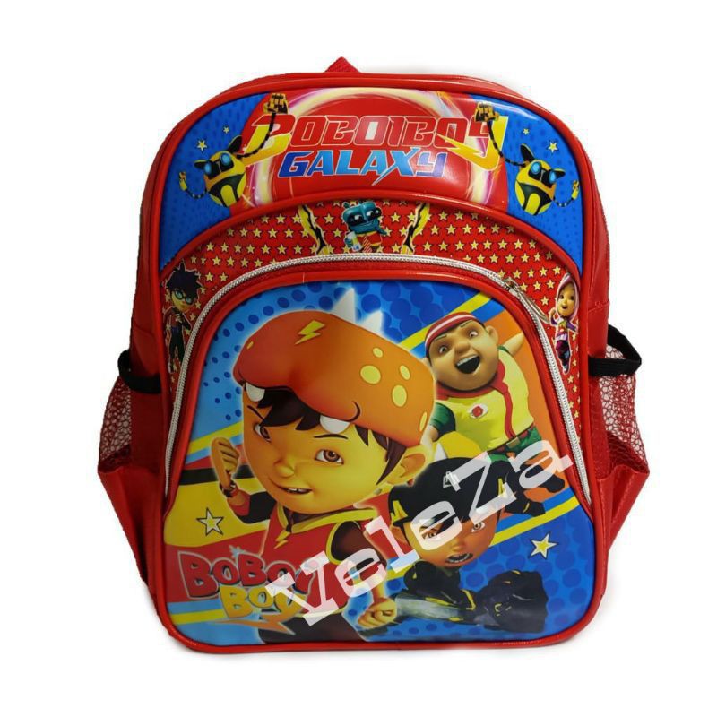 Tas ransel anak laki-laki karakter Boboiboy 2in1 - tas + topi