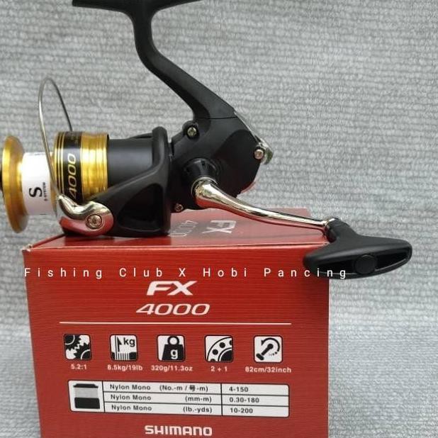 Reel Shimano Fx 4000 new model 2019