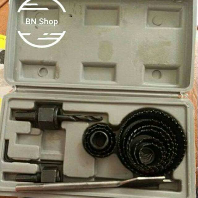Hole saw/mata bor kayu untuk kunci paralon hydroponik
