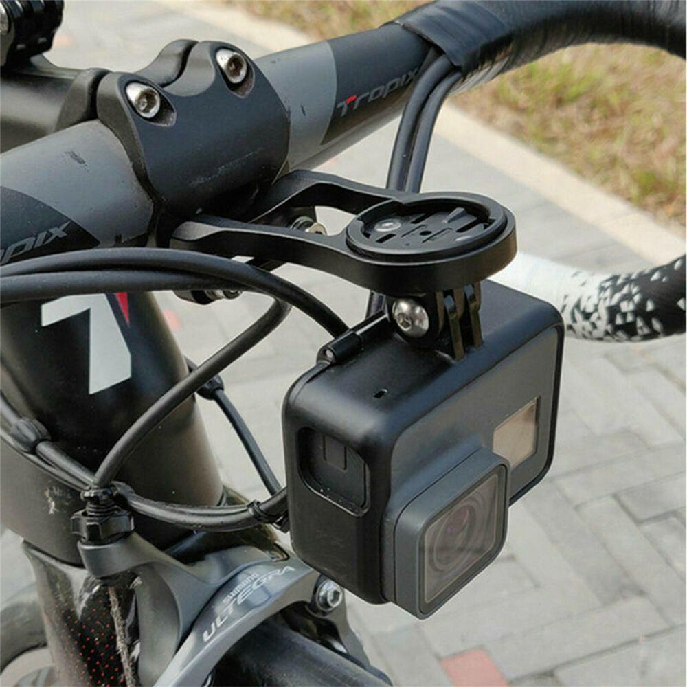 Lanfy Sepeda Komputer Mount MTB Aluminium Alloy Kamera Ekstensi Bracket