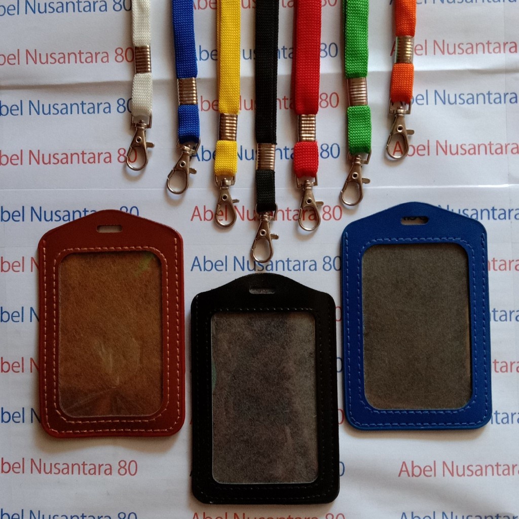 

Paket Casing ID Card Kulit Potrait dengan Tali Kait 1cm