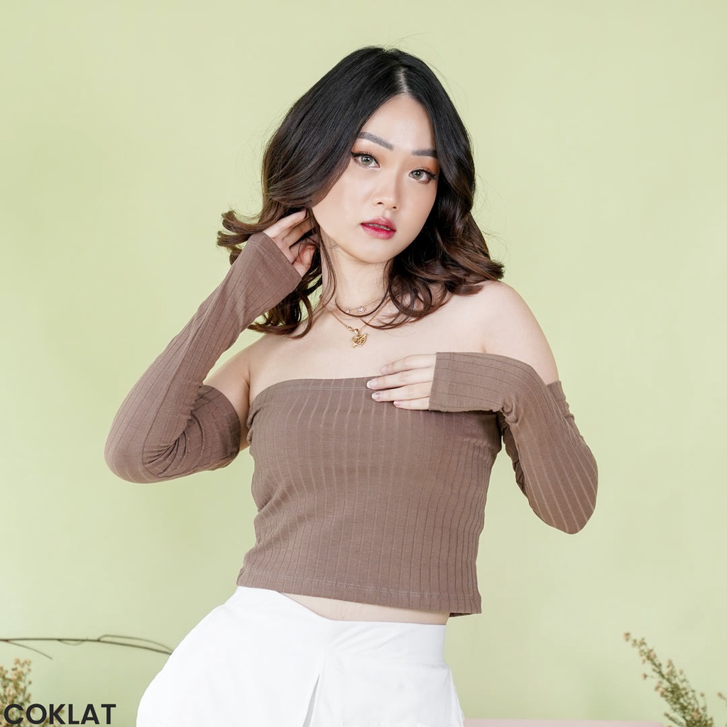 Marisa Ginger Knit Top Atasan Tanktop Wanita