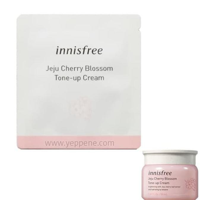 (SAMPLE) Innisfree Cherry Blossom Jeju Tone Up Cream 1 ml ready