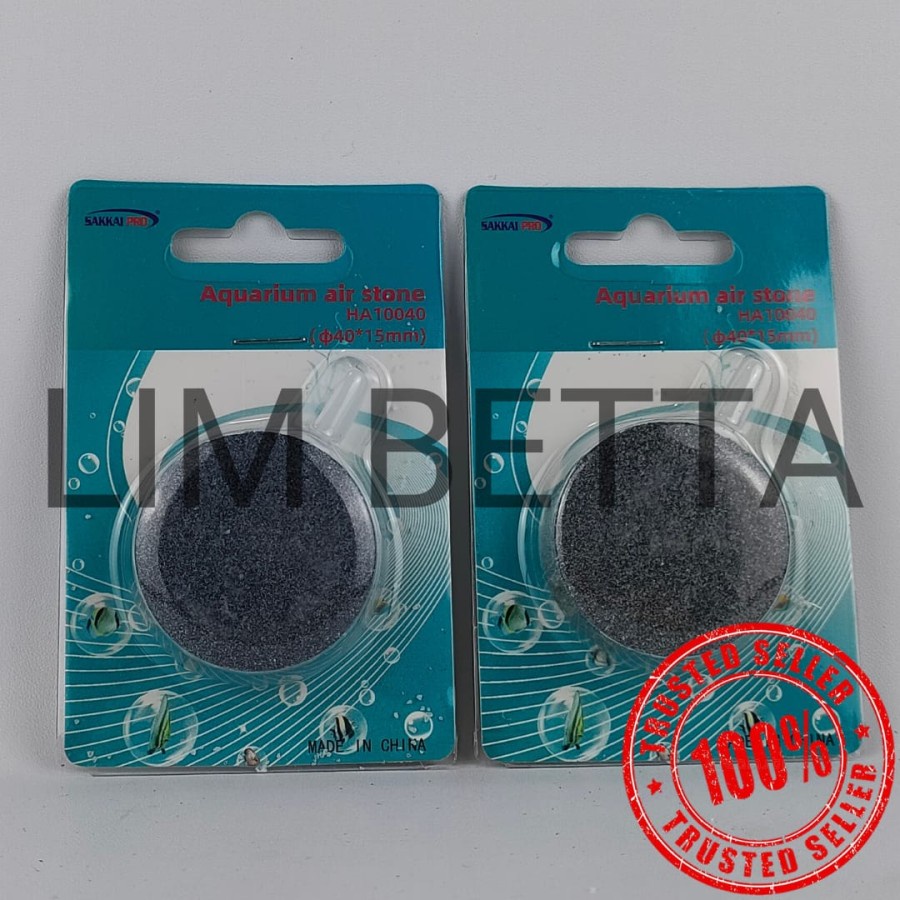 AQUARIUM AIRSTONE HA-10040 / BATU AERATOR BULAT SAKKAI PRO D-4CM