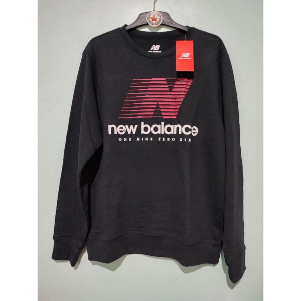 Sweater Crewneck New Balance Black Original