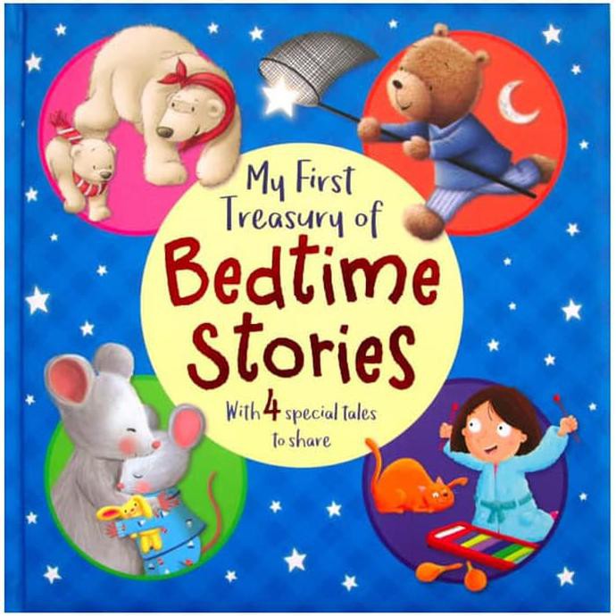 My First Treasury Of Bedtime Stories With 4 Special Tales To Share