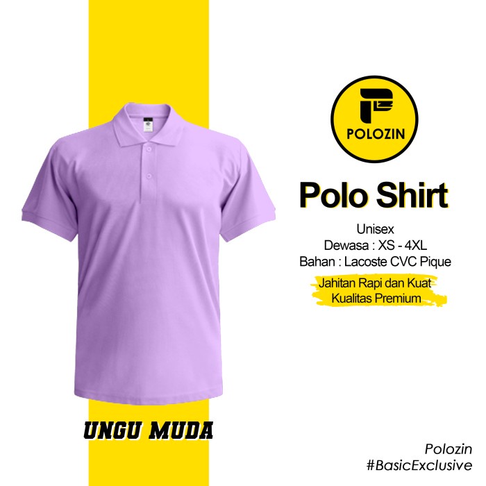 Kaos Polo Murah Promo Bordir Putih Import Strip L7K5 Wanita Oversize Tebal Polos Crop Grosir Katun T