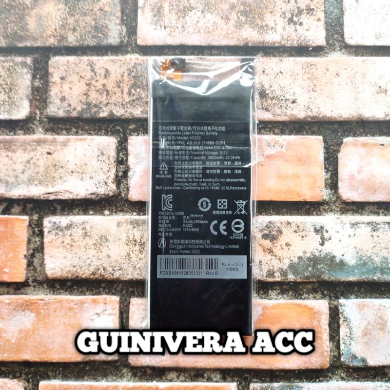 BATRE BATERAI LUNA V55C HE302 / BATTERY BATERAI / LUNA HE302 V55C / LUNA V55 C