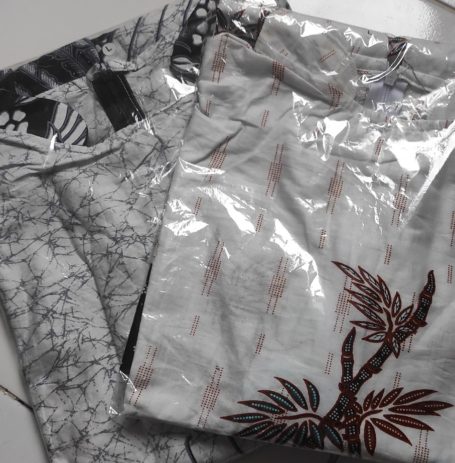 Batik Semoga Jaya | Jumbo Tunik Batik Wanita Atasan Seragam Terlaris