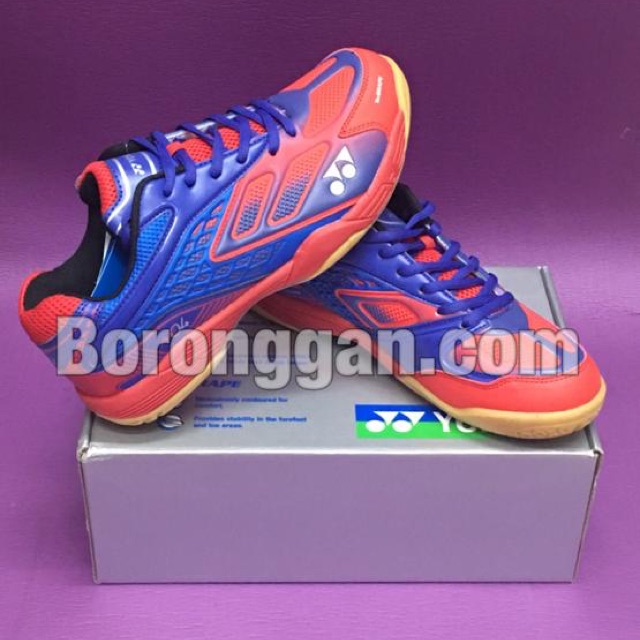 Sepatu Badminton Yonex All England 04 Bright Red/Navy