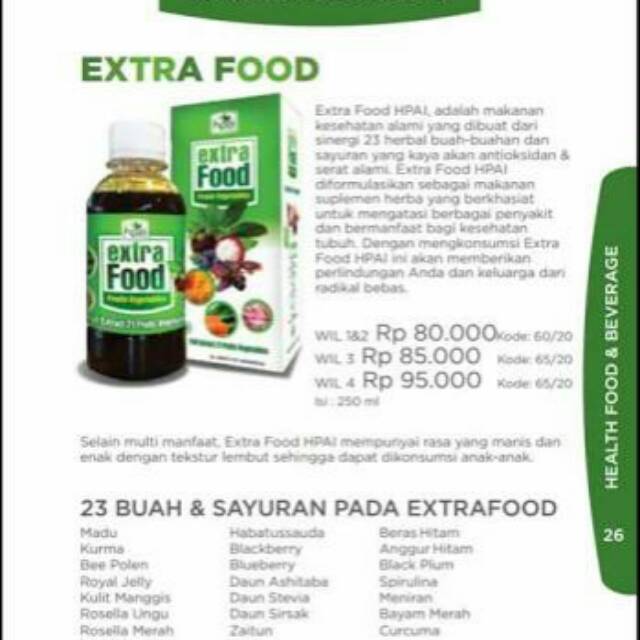 

Extra Food HPAI