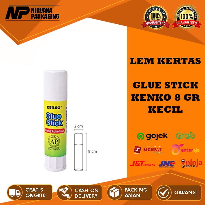 

LEM KERTAS GLUE STICK KENKO 8 GR – 8GR KECIL