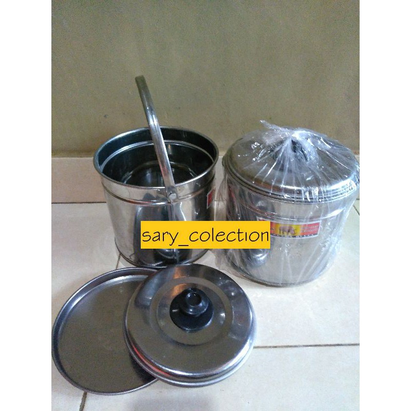 Rantang Soto / Rantang Tunggal Stainless Ukuran Besar