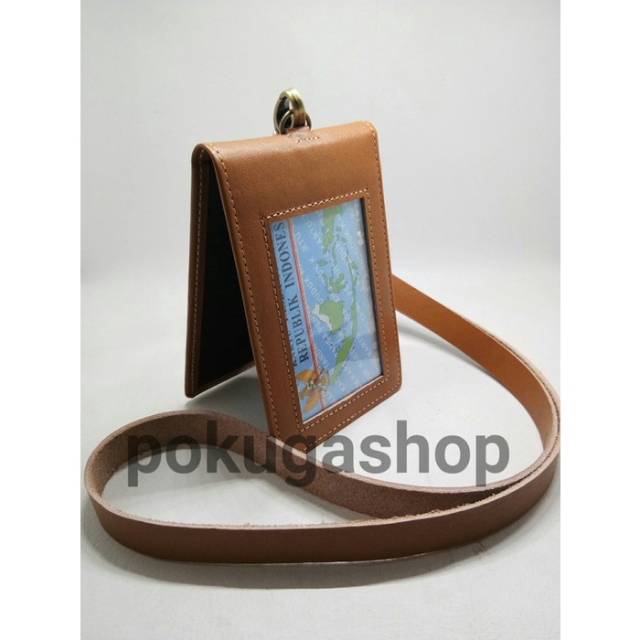 

Id Card - Name Tag Kulit /Id Card Holder Kulit /Lanyard Id Card/Id Card Leather