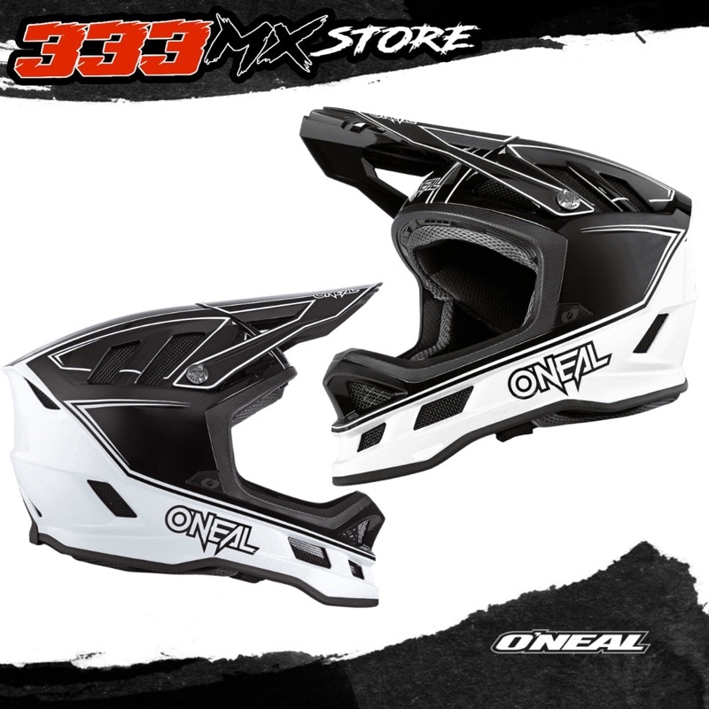 HELM SEPEDA ONEAL BLADE HYPERLITE WHITE HELM MTB ONEAL BLADE HYPERLITE