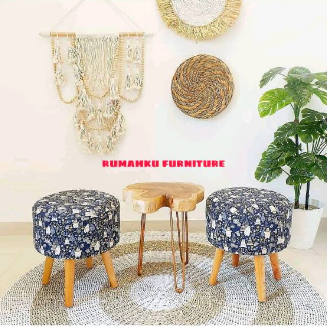 1 set kursi stool