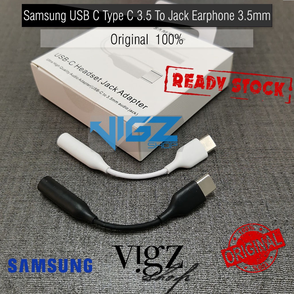 Samsung USB C Type C To Jack Earphone 3.5mm Original