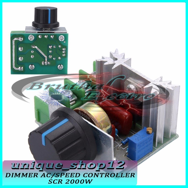 Dimmer SCR 2000w Regulator Voltage