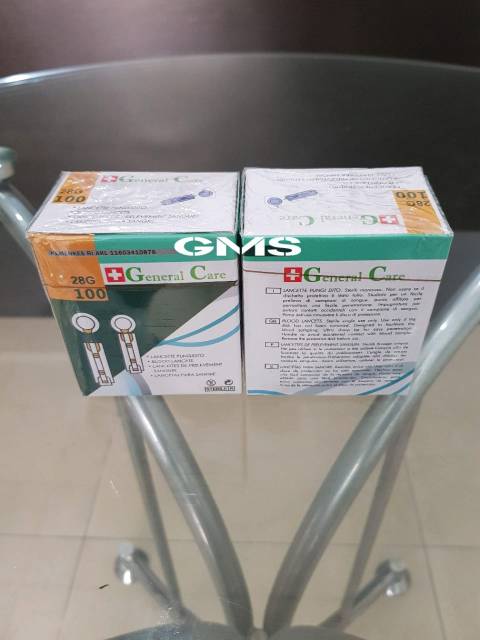 Blood Lancet 28G isi 100 pcs General Care / Serenity/ Onehealth