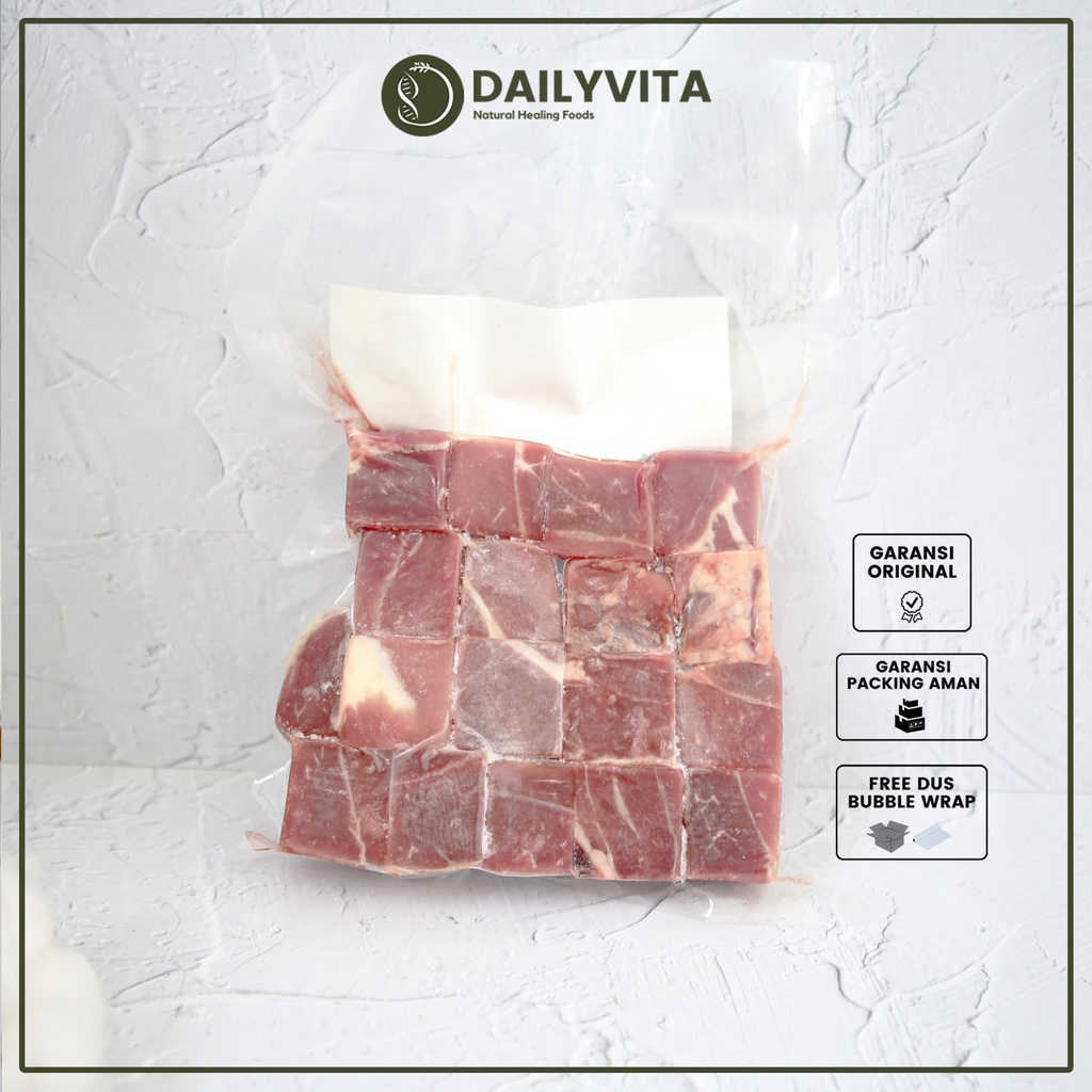 Lemooin Daging sapi grassfed/ Giling Special/Slice Beef (Shabu)/Kotak (Rendang) 500 gr Lokal Halal