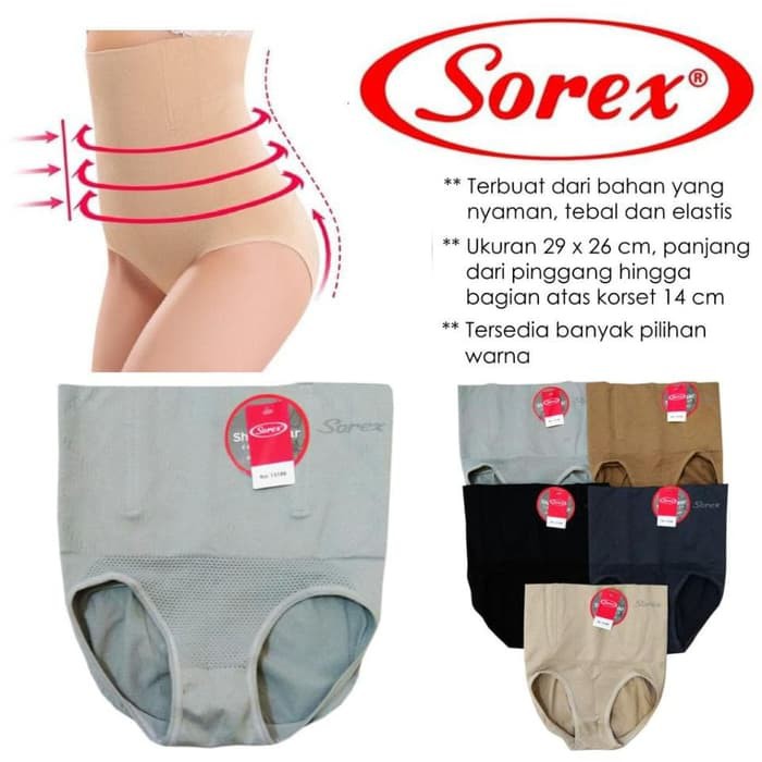 Korset Pelangsing Sorex Model Celana Dalam 13188 - Celana Dalam Korset Sorex