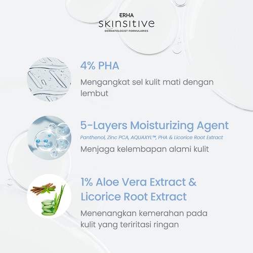 ERHA Skinsitive Ultracalm Face Wash + Toner - Sabun Muka &amp; Toner Kulit Sensitif