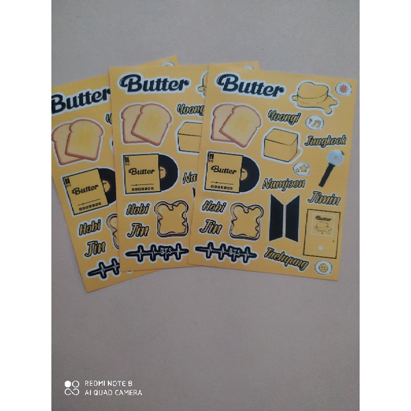 Sticker BTS Butter