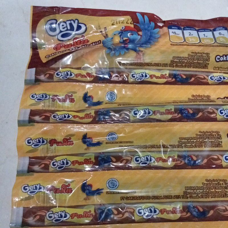 Gery Pasta 500 renceng isi 12 pcs