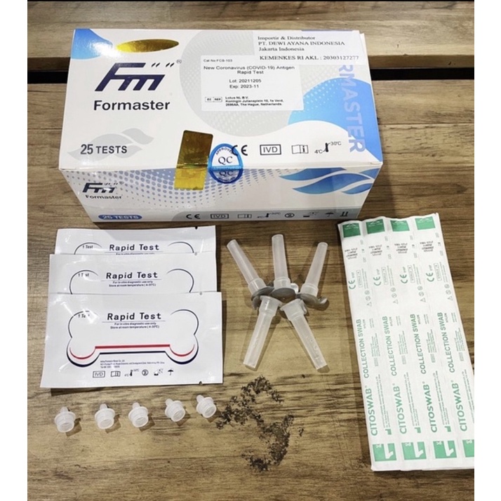 Formaster Antigen / Swab antigen FM/ Antigen Formaster satuan