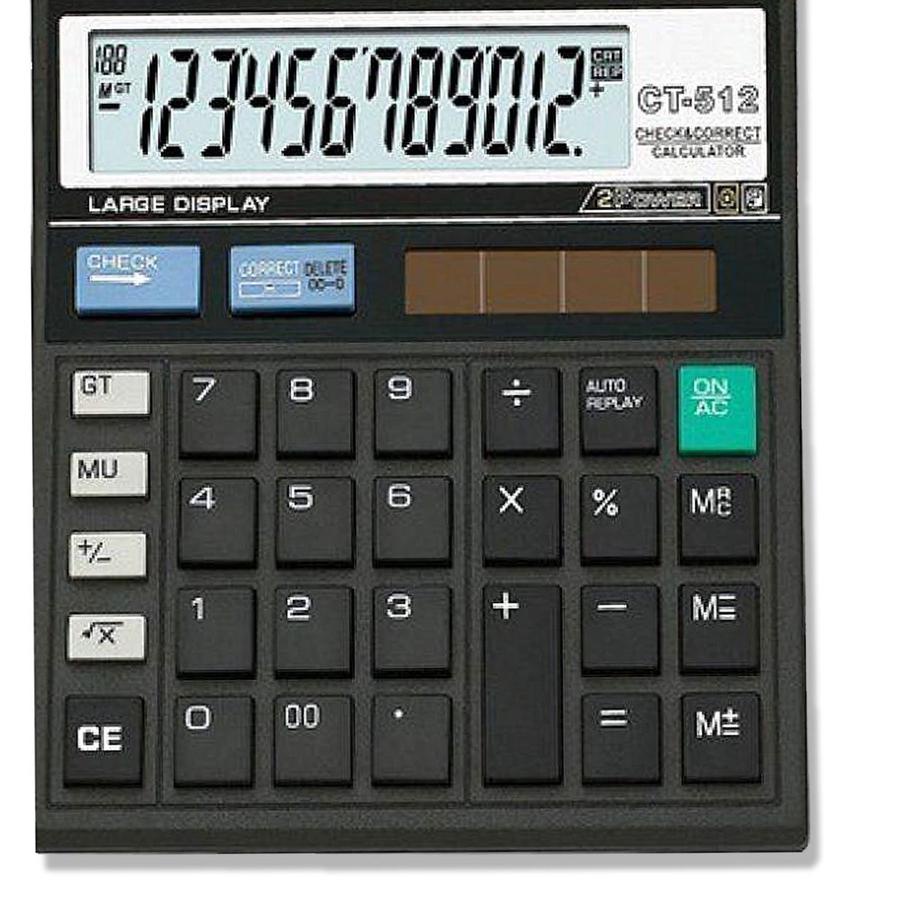 

Kalkulator CT 512 12 Digit - Calculator Check / Kakulator Dagang Besar CT 512 !!