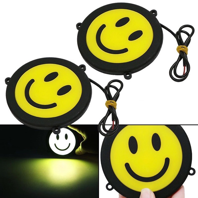 Drl Cob Emo Led Stiker Led Smile Car Stiker Led Lampu Emo R110 R111 R112 R113