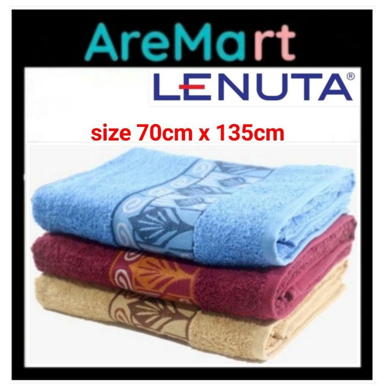 LENUTA Shella Pizaro Bath Towel 70x135cm 450gr Lenuta Handuk Mandi jumbo Handuk Jumbo Handuk tebal h