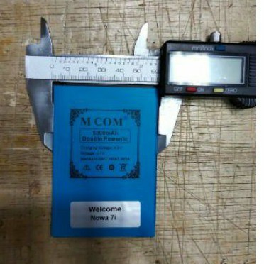 Baterai WELCOME NOWA 7i battery battle Batt MANTUL MURAH MERIAH