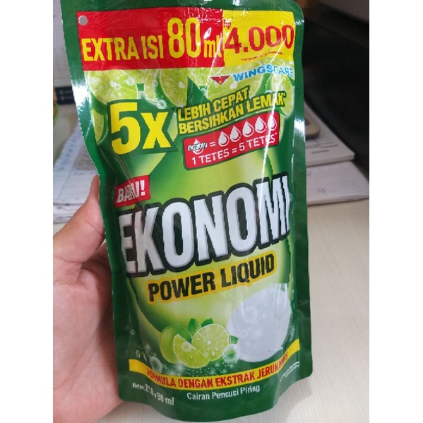 Ekonomi Liquid Cuci Piring 210ml
