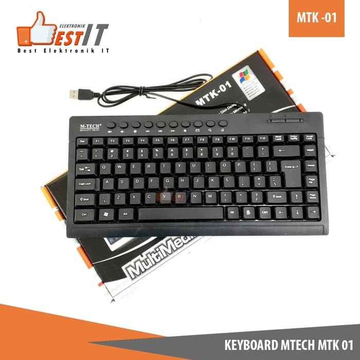 Keyboard Usb PC Komputer laptop M-Tech 01