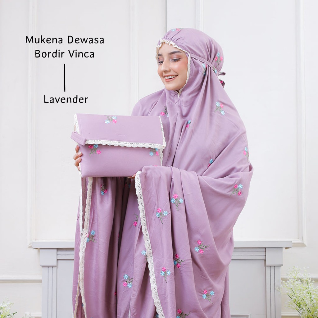 Mukena Rayon Dewasa Vinca