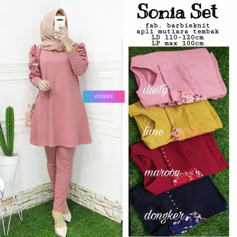 SONIA SET//SETELAN//HANDARA77
