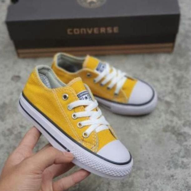 SEPATU CONVERSE ANAK WARNA KUNING / SEPATU ANAK CONVERSE