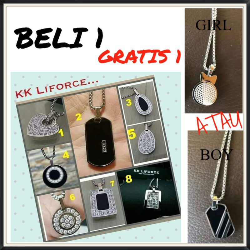 PROMO KK LIFORCE - BELI 1 GRATIS 1 KK LIFORCE CHILDREN / ANAK - KALUNG KESEHATAN