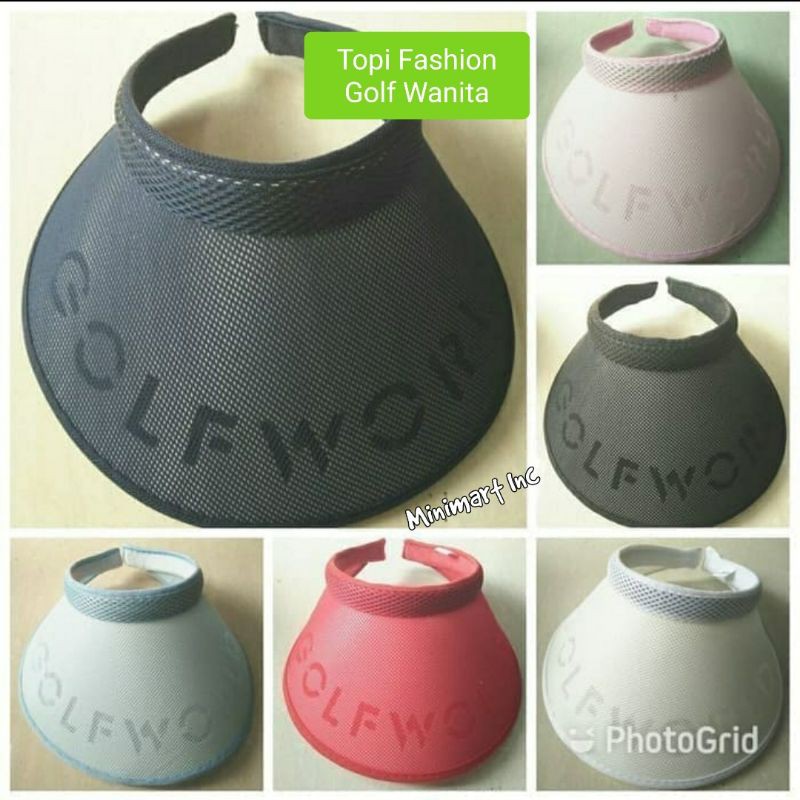 Topi Golf Wanita / Topi Caddy / Topi Olahraga