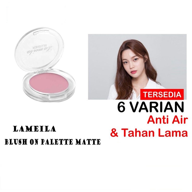 BEAUTY JAYA - Lameila Blush On Palette Matte Anti Air dan Tahan Lama 3040