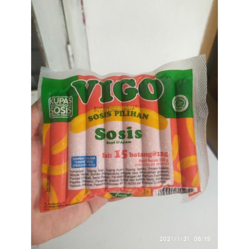 

SOSIS VIGO 15 PCS