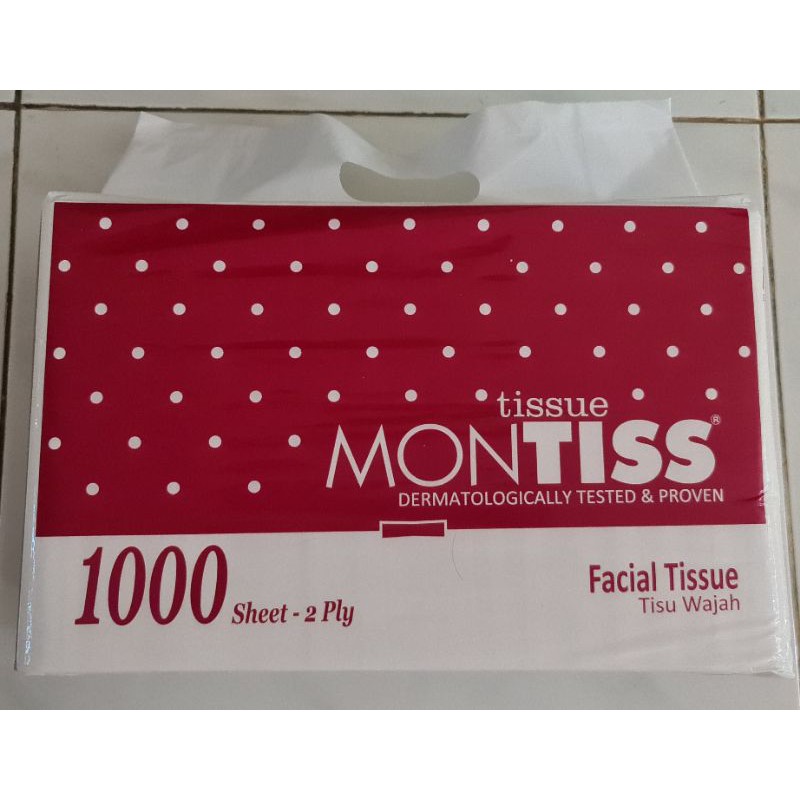 Cashback. tissue Today / Cheerful Day / Nice 900gram / Montiss 1000sheet  facial tissue-3